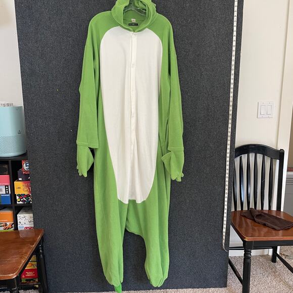 Silver Lilly Frog "Prince Naveen" Inspired Jumpsuit Costume Size XL - Picture 2 of 12